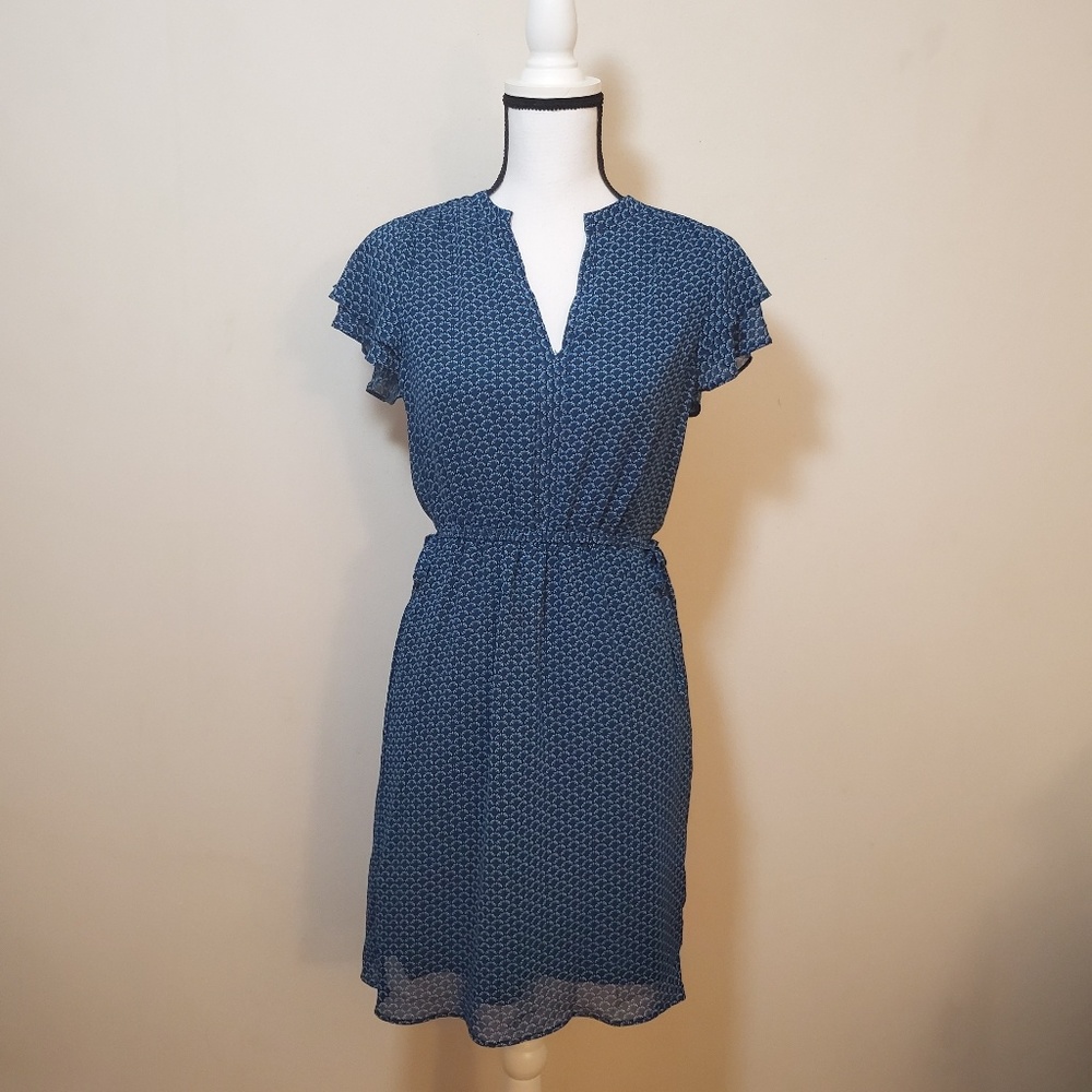 H & M dress blue size #-4